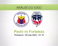 Prognóstico Pasto Fortaleza (05 março 2024)