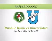 Prognóstico Mushuc Runa Universidad (05 julho 2025)