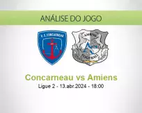 Prognóstico Concarneau Amiens (13 abril 2024)