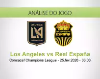 Prognóstico Los Angeles Real España (25 fevereiro 2026)
