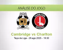 Prognóstico Cambridge Charlton (26 agosto 2025)