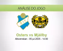Prognóstico Osters Mjällby (05 julho 2025)