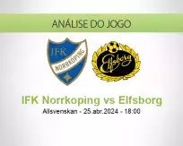 Prognóstico IFK Norrkoping Elfsborg (25 abril 2024)