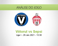 Prognóstico Viitorul Sepsi (26 Janeiro 2021)