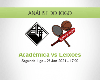 Prognóstico Académica Leixões (26 Janeiro 2021)