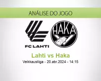 Prognóstico Lahti Haka (20 abril 2024)