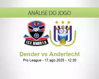 Prognóstico Dender Anderlecht (17 agosto 2025)