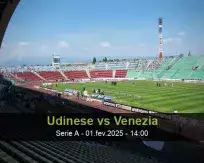 Prognóstico Udinese Venezia (01 fevereiro 2025)