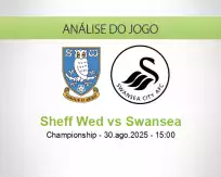 Prognóstico Sheff Wed Swansea (30 agosto 2025)