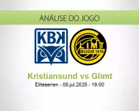 Prognóstico Kristiansund Glimt (05 julho 2025)