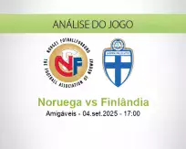 Prognóstico Noruega Finlândia (04 setembro 2025)