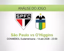 São Paulo vs O'Higgins