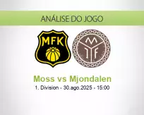 Prognóstico Moss Mjondalen (30 agosto 2025)