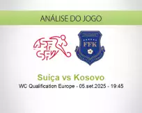 Prognóstico Suíça Kosovo (05 setembro 2025)