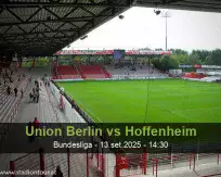 Prognóstico Union Berlin Hoffenheim (13 setembro 2025)