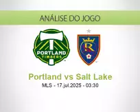 Prognóstico Portland Salt Lake (17 julho 2025)