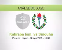 Prognóstico Kahraba Ism. Smouha (26 agosto 2025)