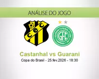 Prognóstico Castanhal Guarani (25 fevereiro 2026)