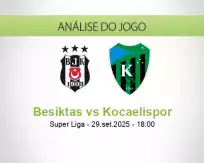 Prognóstico Besiktas Kocaelispor (29 setembro 2025)