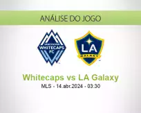 Prognóstico Whitecaps LA Galaxy (14 abril 2024)