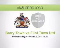 Prognóstico Barry Town Flint Town Utd (01 fevereiro 2025)