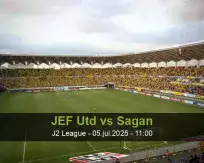Prognóstico JEF Utd Sagan (05 julho 2025)