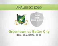 Prognóstico Greentown Better City (26 setembro 2025)