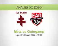 Prognóstico Metz Guingamp (25 outubro 2024)