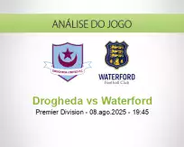 Prognóstico Drogheda Waterford (08 agosto 2025)