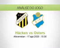Prognóstico Häcken Osters (17 agosto 2025)