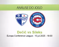 Prognóstico Dečić Sileks (10 julho 2025)