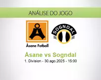 Prognóstico Åsane Sogndal (30 agosto 2025)
