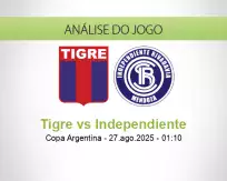 Prognóstico Tigre Independiente (06 setembro 2025)
