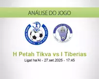 Prognóstico H Petah Tikva I Tiberias (27 setembro 2025)