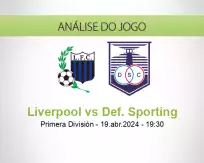 Prognóstico Liverpool Def. Sporting (19 abril 2024)