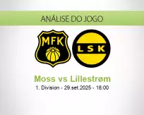 Prognóstico Moss Lillestrøm (29 setembro 2025)