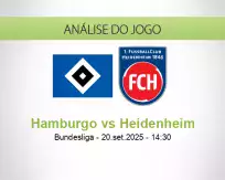 Prognóstico Hamburgo Heidenheim (20 setembro 2025)
