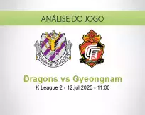 Prognóstico Dragons Gyeongnam (12 julho 2025)