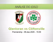 Prognóstico Glentoran Cliftonville (06 dezembro 2025)