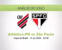 Prognóstico Athletico-PR São Paulo (31 julho 2025)