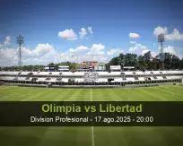 Prognóstico Olimpia Libertad (17 agosto 2025)
