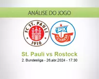 Prognóstico St. Pauli Rostock (26 abril 2024)