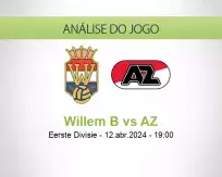Prognóstico Willem B AZ (12 abril 2024)