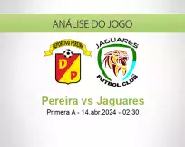 Prognóstico Pereira Jaguares (14 abril 2024)