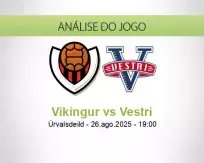 Prognóstico Vikingur Vestri (26 agosto 2025)