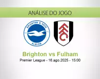 Prognóstico Brighton Fulham (16 agosto 2025)