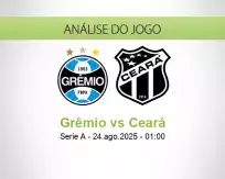 Prognóstico Grêmio Ceará (24 agosto 2025)