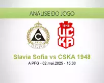 Prognóstico Slavia Sofia CSKA 1948 (02 maio 2025)
