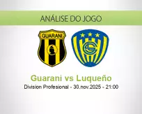 Guarani vs Luqueño