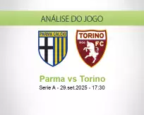 Prognóstico Parma Torino (29 setembro 2025)